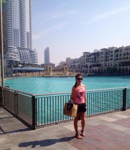 The waterfront at Dubai Mall